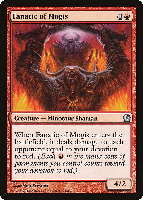 Fanático de Mogis — Theros 121