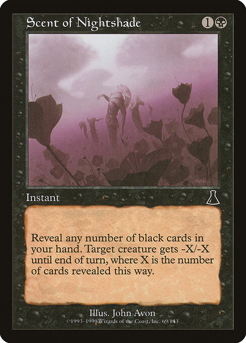 Aroma de Beladona — Urza's Destiny 69
