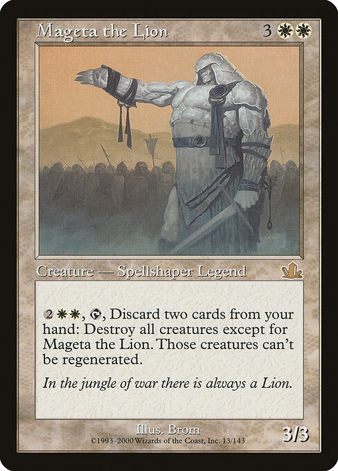 Mageta, o Leão — Prophecy 13