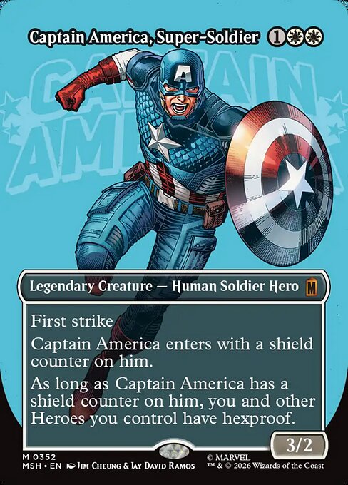 Captain America, Super-Soldier — Marvel Super Heroes 352