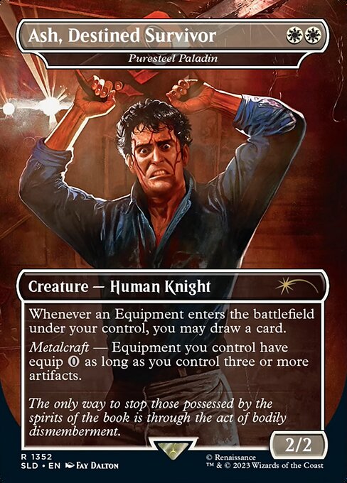 Paladino de Aço Puro — Evil Dead 1352