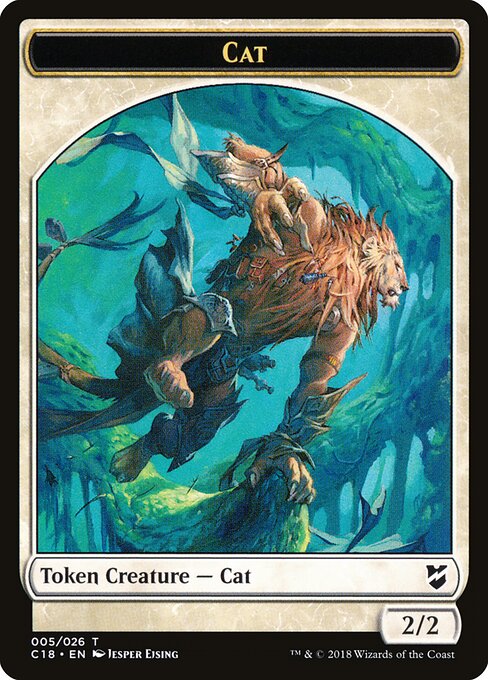 Cat — Commander 2018 Tokens 5