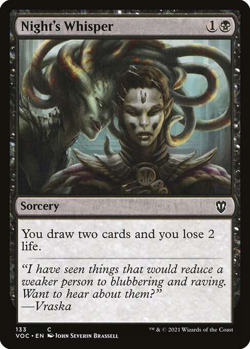 Sussurro da Noite — Crimson Vow Commander 133