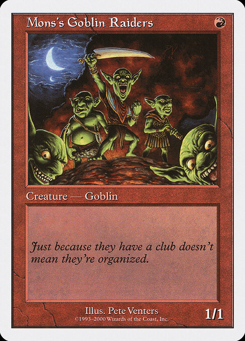 Goblins Salteadores do Mons — Starter 2000 32