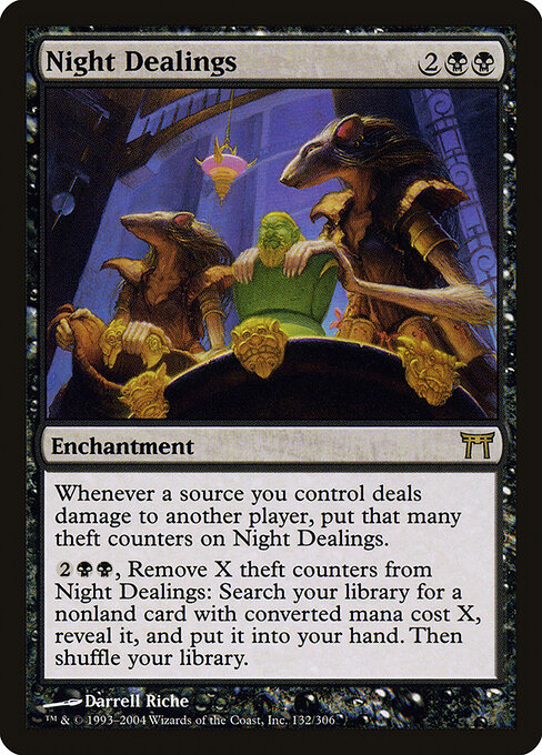Negociações Noturnas — Champions of Kamigawa 132