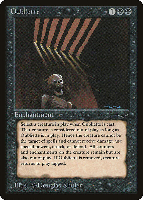 Oubliette — Arabian Nights 31†