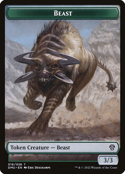Beast — Dominaria United Tokens 16