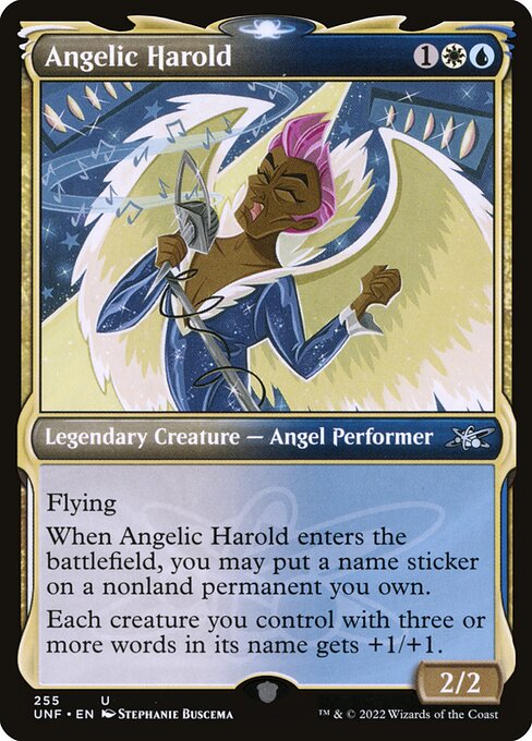 Angelic Harold — Unfinity 255
