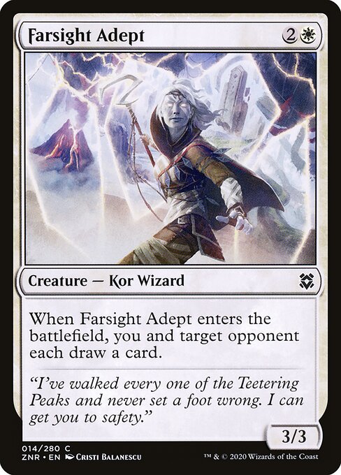 Adepta de Longevisão — Zendikar Rising 14