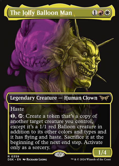 The Jolly Balloon Man — Duskmourn: House of Horror 359