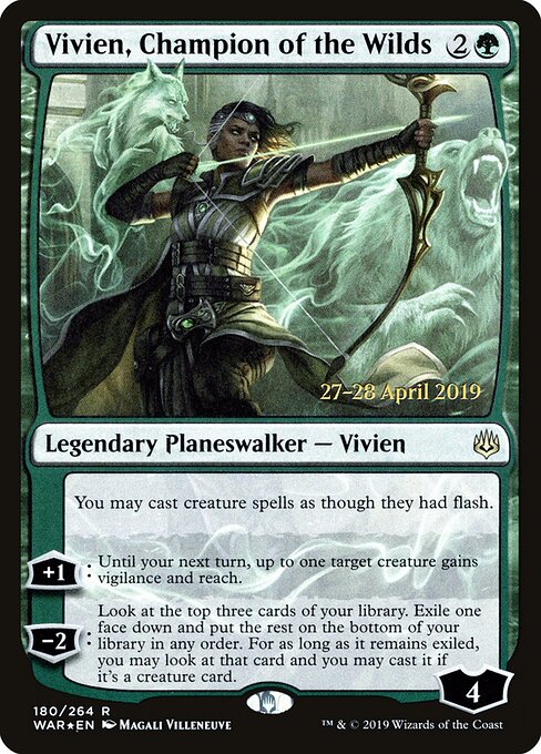 Vivien, Campeã da Natureza — War of the Spark Promos 180s