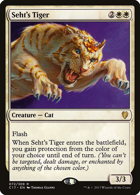 Tigre de Seht — Commander 2017 72
