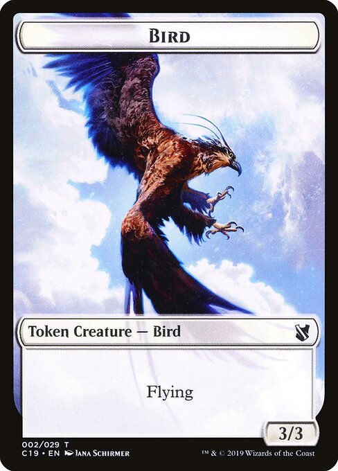Bird — Commander 2019 Tokens 2