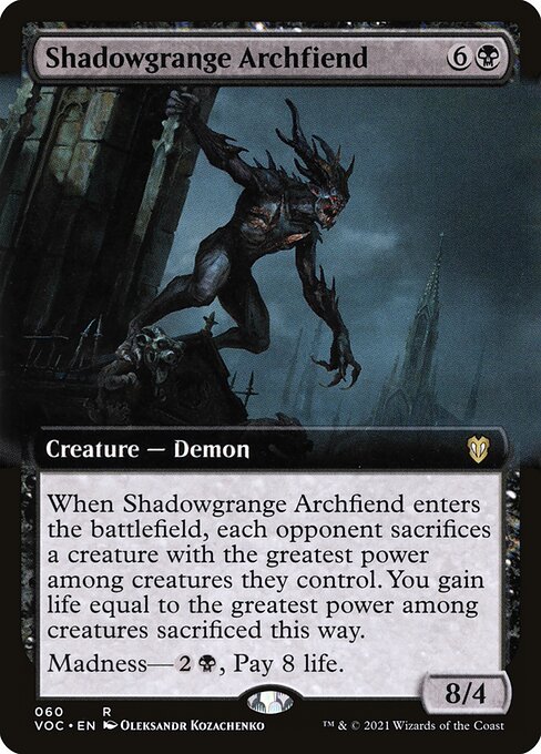 Arquidemônio da Granja Sombria — Crimson Vow Commander 60