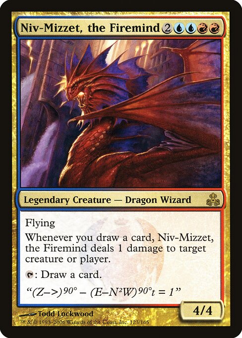 Niv-Mizzet, o Mente de Fogo — Guildpact 123