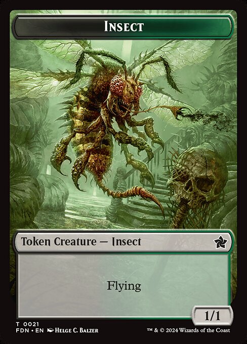 Insect — Foundations Tokens 21