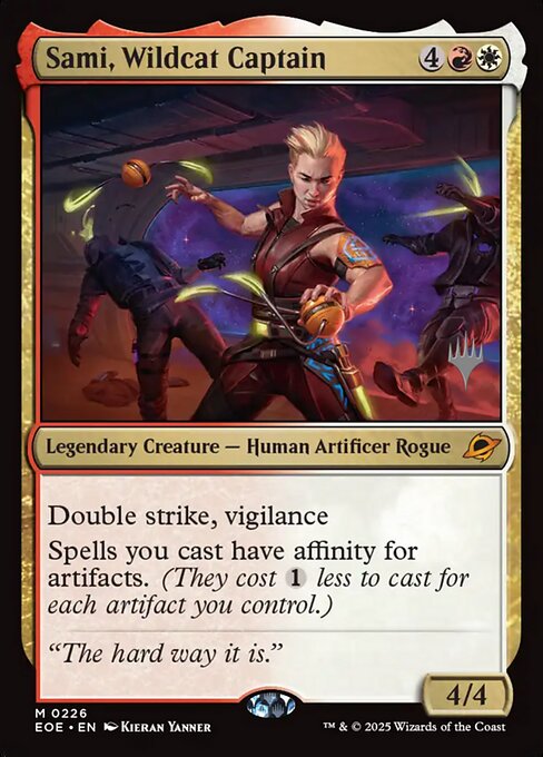Sami, Wildcat Captain — Edge of Eternities Promos 226p