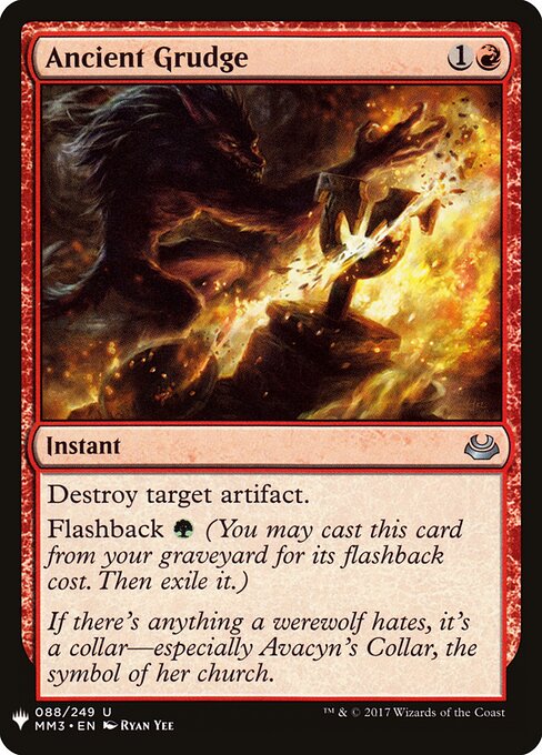 Rancor Antigo — The List MM3-88