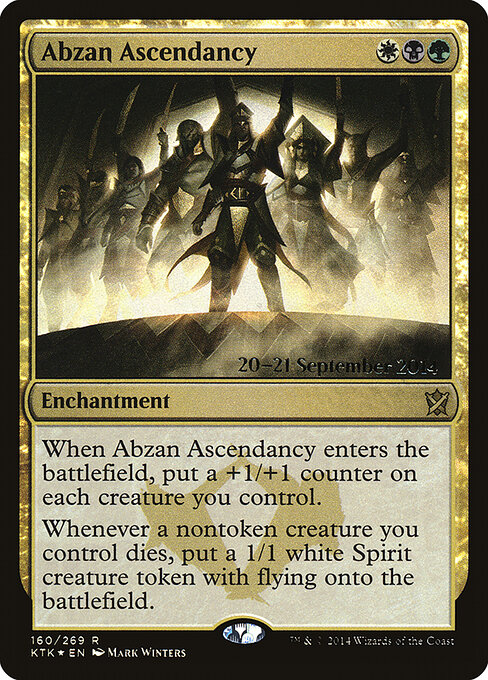Ascendência Abzan — Khans of Tarkir Promos 160s