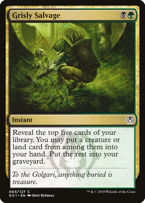 Salvamento Macabro — GRN Guild Kit 64
