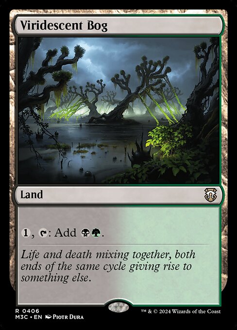 Viridescent Bog — Modern Horizons 3 Commander 406