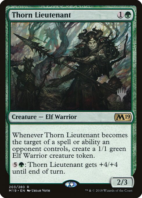 Tenente dos Espinhos — Core Set 2019 Promos 203p