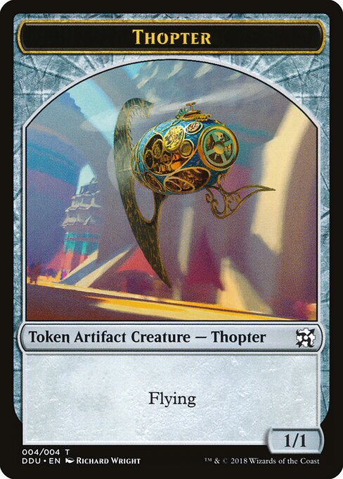 Thopter — Duel Decks: Elves vs. Inventors Tokens 4
