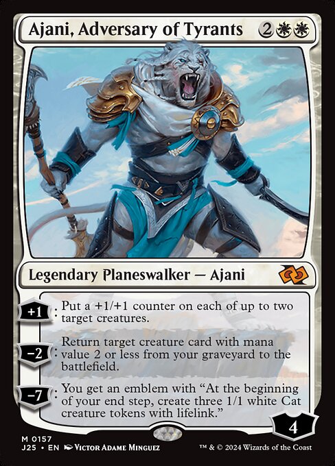 Ajani, Adversário dos Tiranos — Foundations Jumpstart 157