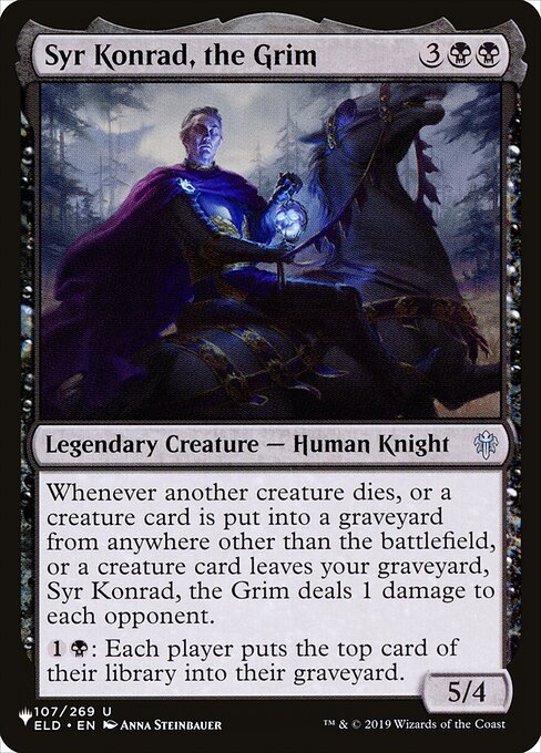 Syr Konrad, o Sisudo — The List ELD-107