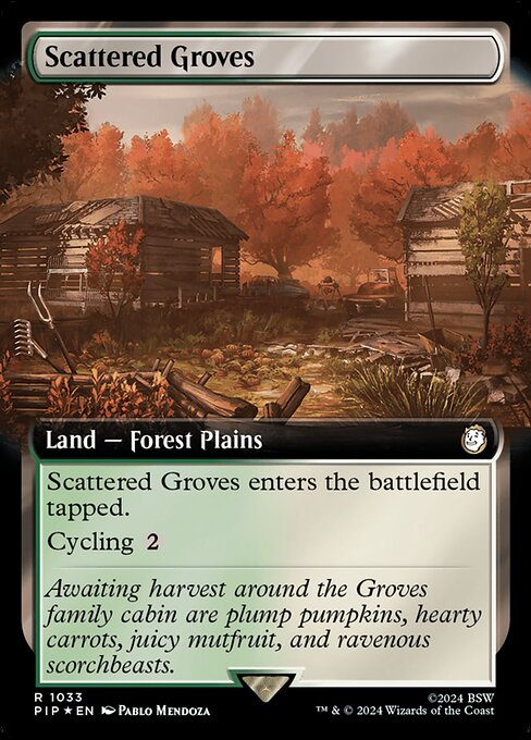Bosques Esparsos — Fallout 1033