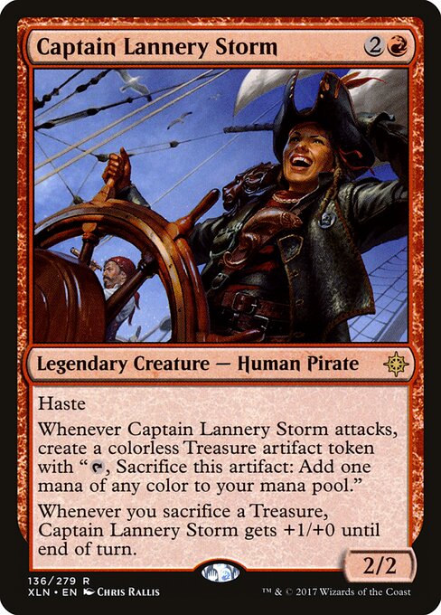 Capitã Lannery Tormenta — Ixalan 136
