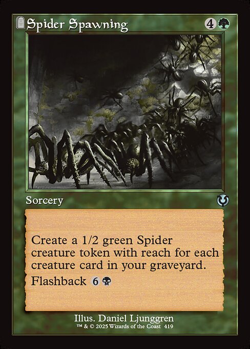 Procriação de Aranha — Innistrad Remastered 419