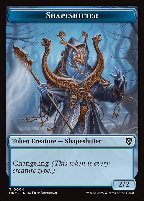 Shapeshifter — Aetherdrift Commander Tokens 4