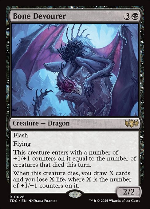 Bone Devourer — Tarkir: Dragonstorm Commander 26