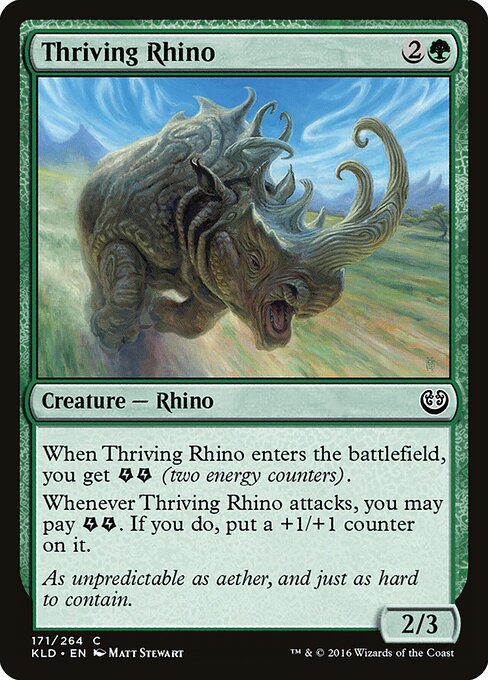 Rinoceronte Vigoroso — Kaladesh 171