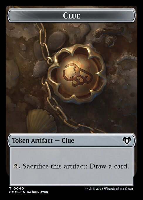 Clue — Commander Masters Tokens 40