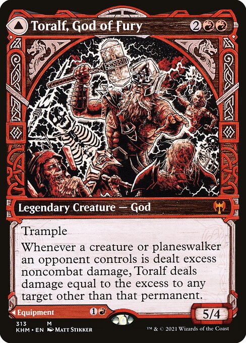 Toralf, God of Fury — Kaldheim 313