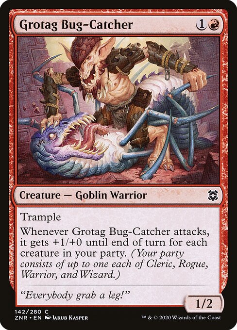 Pega-bicho Grotag — Zendikar Rising 142