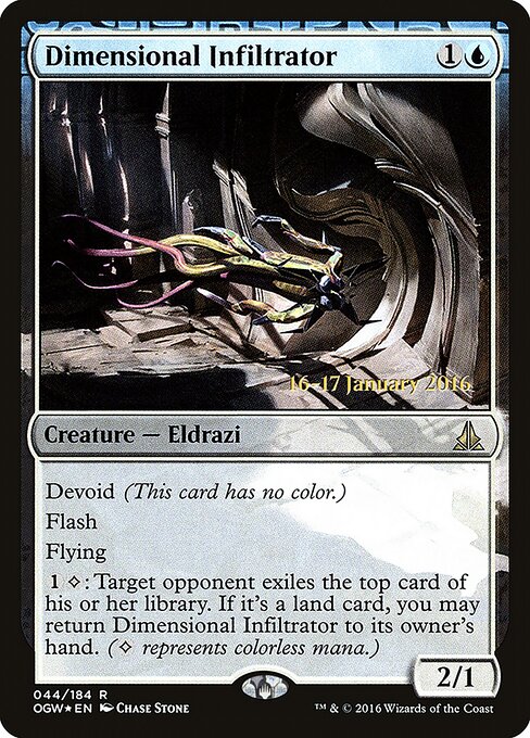Infiltrador Dimensional — Oath of the Gatewatch Promos 44s