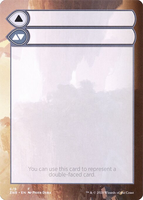 Double-Faced Substitute Card — Zendikar Rising Substitute Cards 6