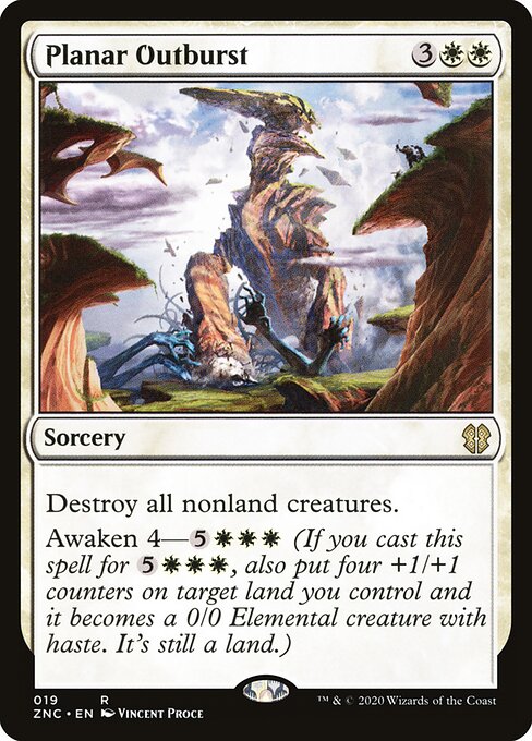 Irrupção Planar — Zendikar Rising Commander 19