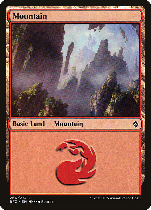 Montanha — Battle for Zendikar 266a