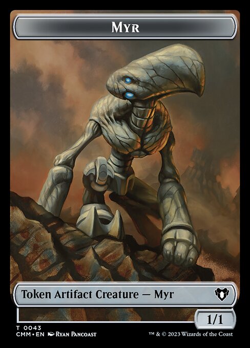Myr — Commander Masters Tokens 43