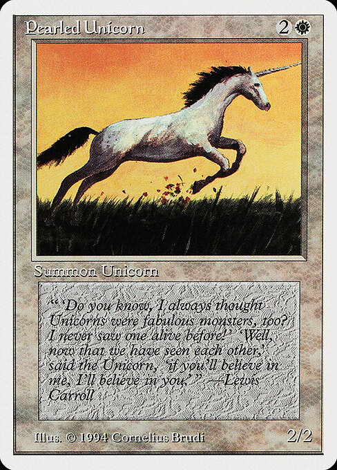 Unicórnio Perolado — Summer Magic / Edgar 30
