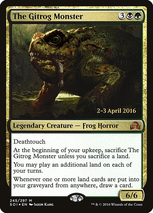 Monstro Gitrog — Shadows over Innistrad Promos 245s