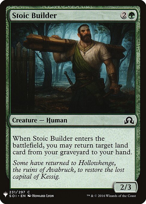Construtor Estoico — The List SOI-231