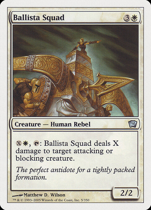 Esquadrão de Balista — Ninth Edition 5