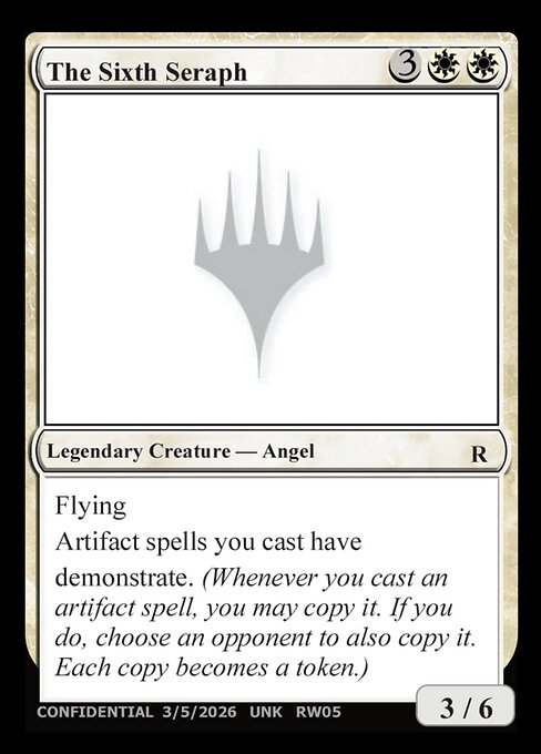 The Sixth Seraph — Unknown Event RW05c