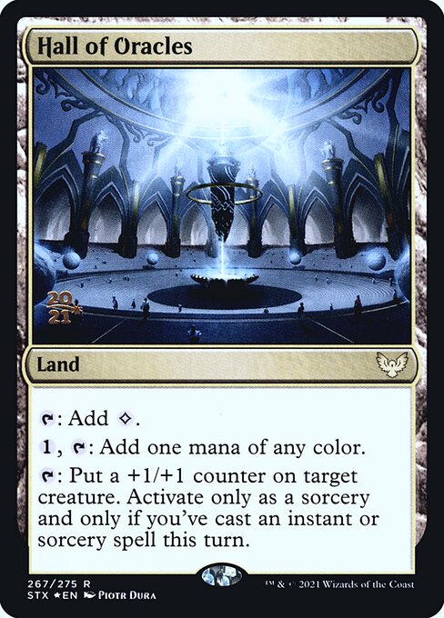 Salão dos Oráculos — Strixhaven: School of Mages Promos 267s