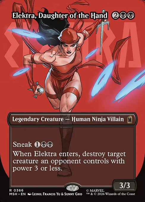 Elektra, Daughter of the Hand — Marvel Super Heroes 366